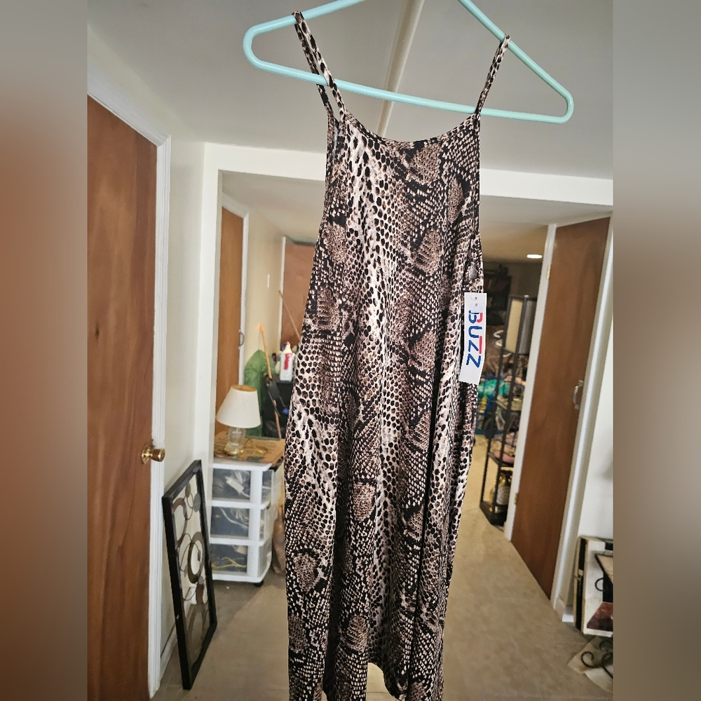Leopard print dress